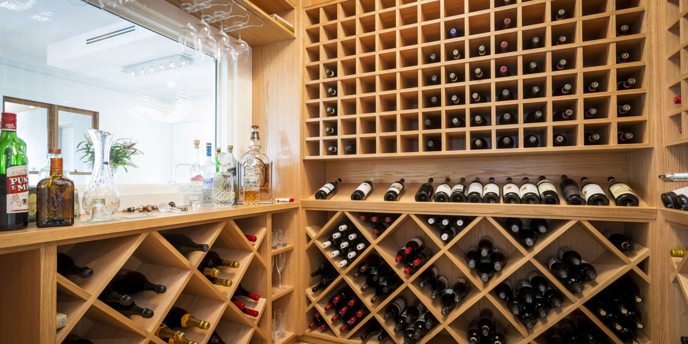 Bring your wine cellar to your living space!